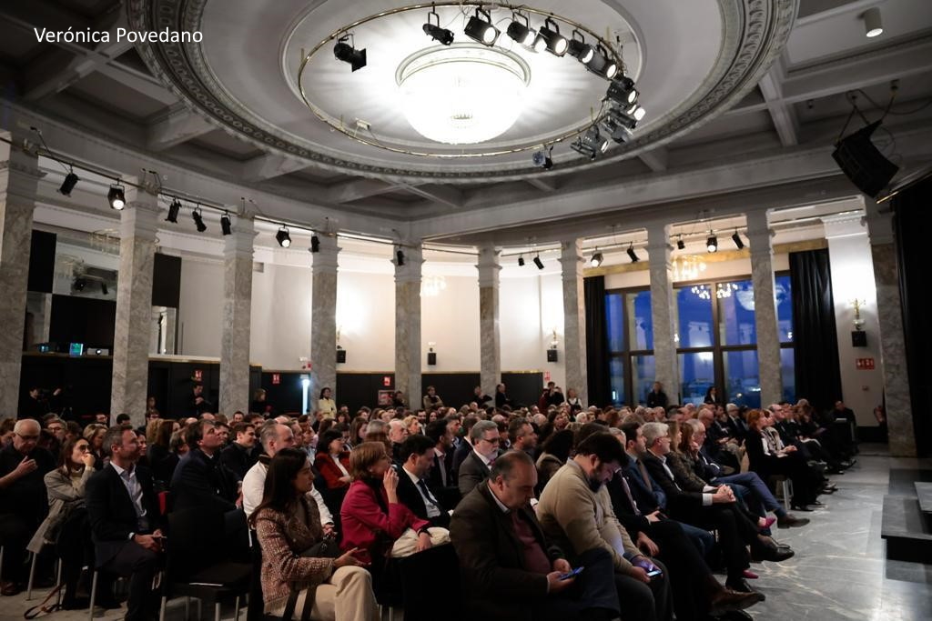 Ángel Gabilondo asiste a la presentación del nuevo medio de comunicación ‘Demócrata’