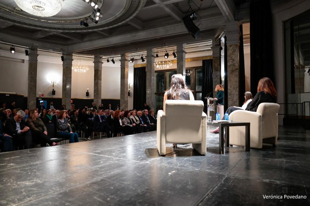 Ángel Gabilondo asiste a la presentación del nuevo medio de comunicación ‘Demócrata’