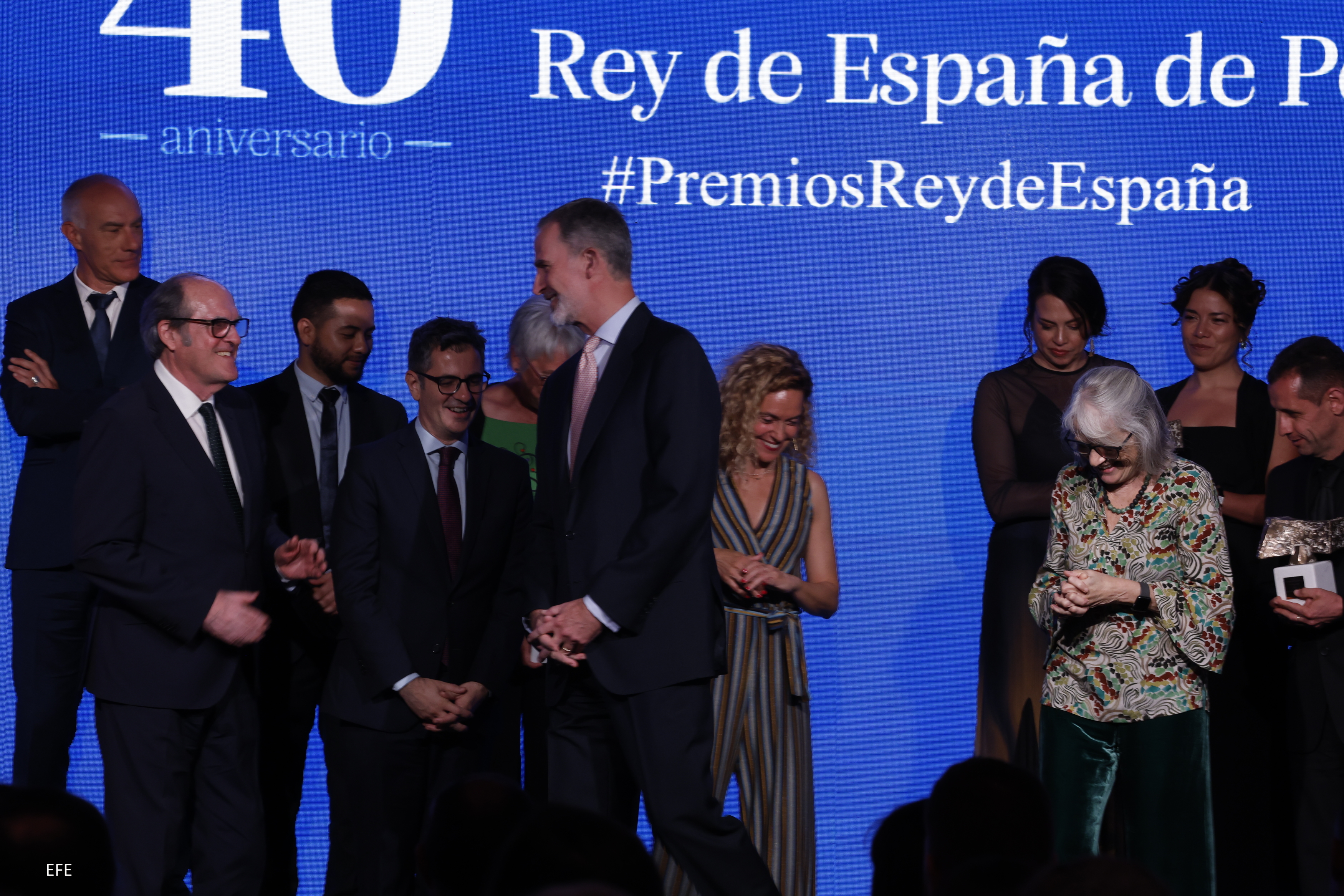 ÁNGEL GABILONDO ASISTE A LA ENTREGA DE LOS PREMIOS INTERNACIONALES REY DE ESPAÑA DE PERIODISMO