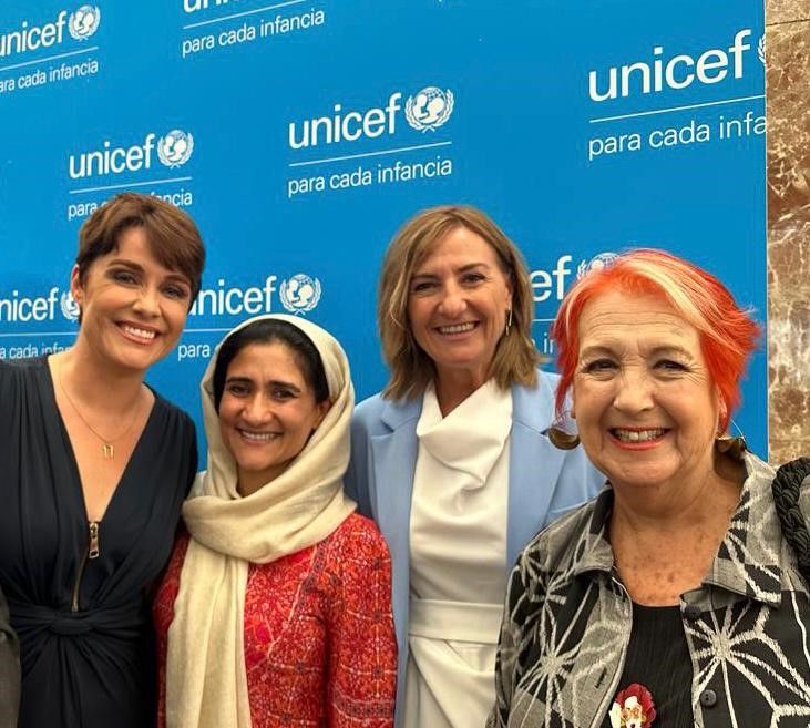 Patricia Bárcena asiste a la entrega de los Premios UNICEF España 2023