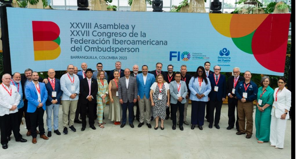 El Defensor del Pueblo, Ángel Gabilondo en el XXVII Congreso de la Federación Iberoamericana del Ombudsperson (FIO) y en la XXVIII Asamblea de la FIO que se celebran en Barranquilla (Colombia)