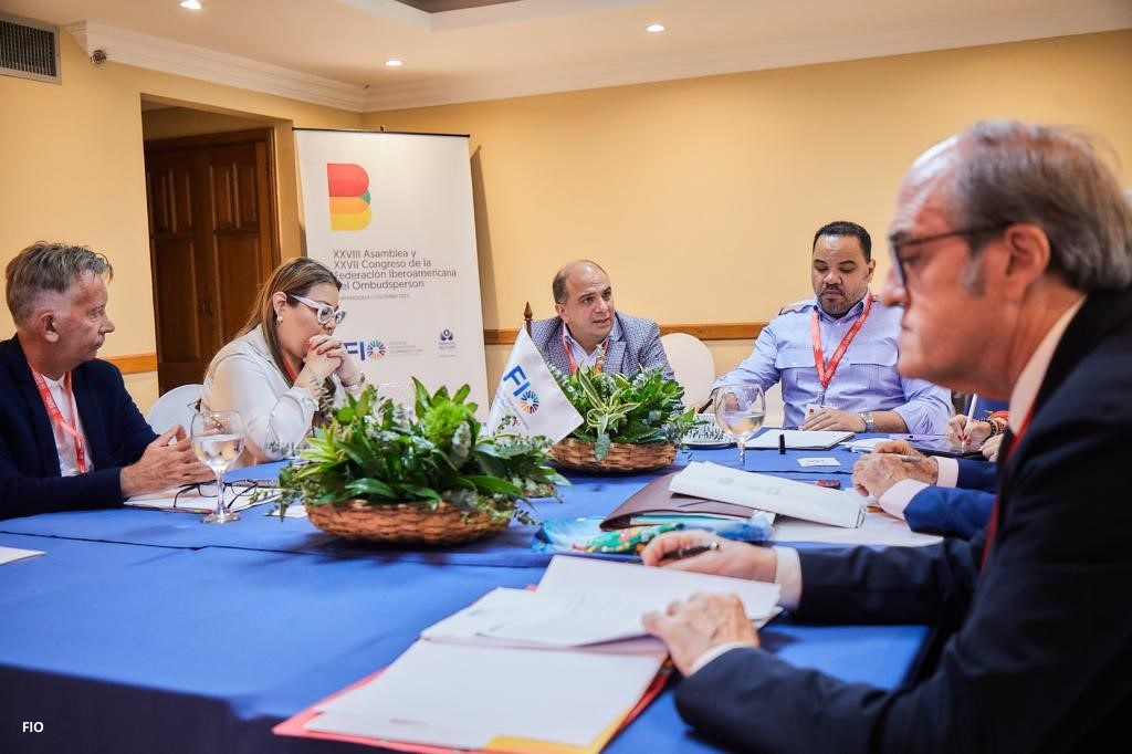 El Defensor del Pueblo, Ángel Gabilondo en el XXVII Congreso de la Federación Iberoamericana del Ombudsperson (FIO) y en la XXVIII Asamblea de la FIO que se celebran en Barranquilla (Colombia)