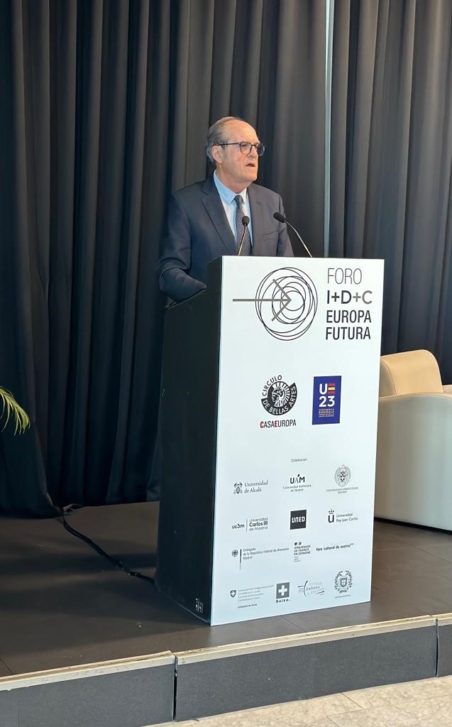 El Defensor del Pueblo, Ángel Gabilondo, en la inauguración del Foro “Calidad democrática. Retos de la democracia en el siglo XXI”