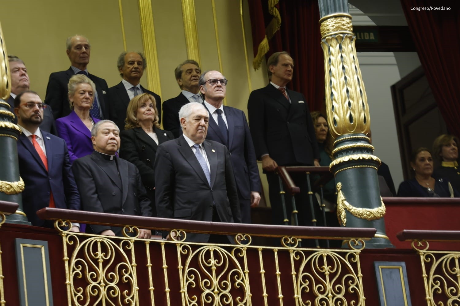 El Defensor del Pueblo asiste a la solemne sesión de apertura de las Cortes Generales de la XV Legislatura