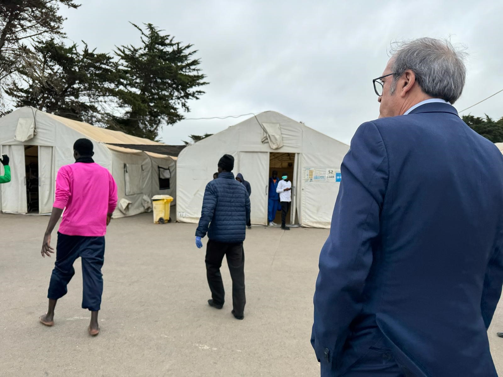 El Defensor visita el centro de migrantes Las Raíces en Tenerife