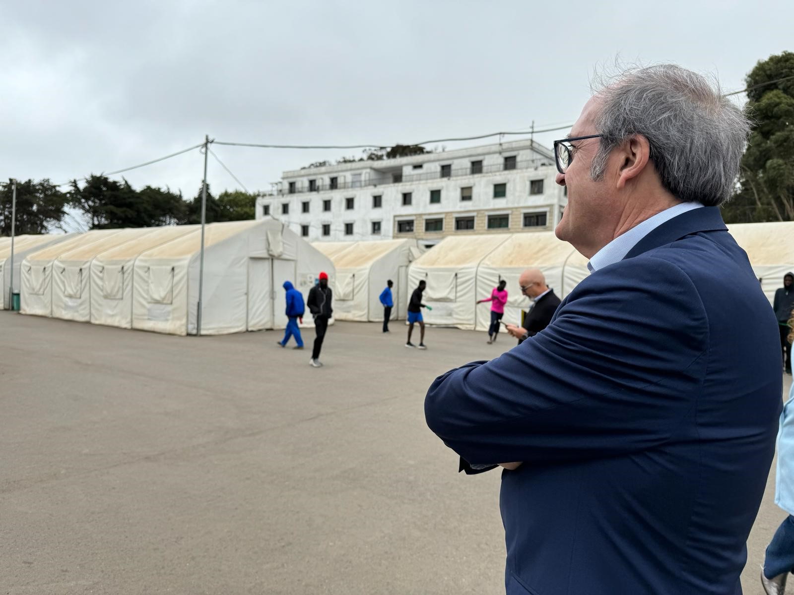 El Defensor visita el centro de migrantes Las Raíces en Tenerife
