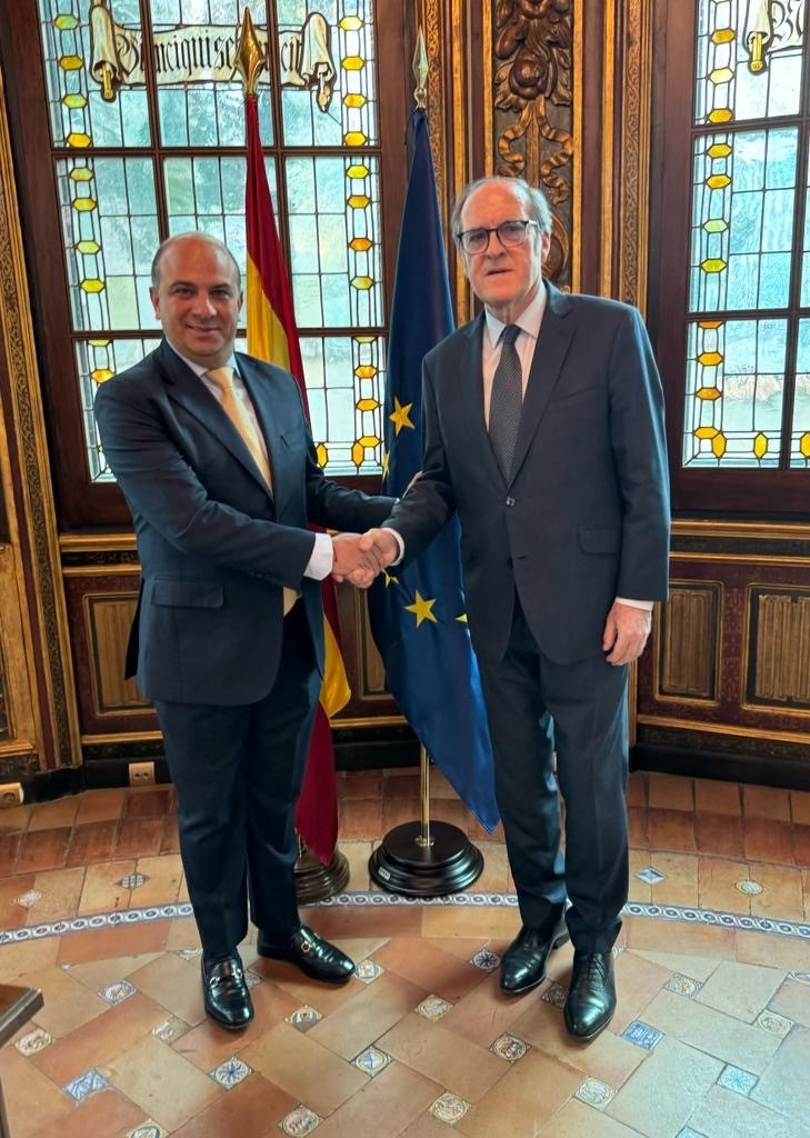 Ángel Gabilondo se reúne con el presidente de la Federación Iberoamericana de Ombudsperson, Carlos Camargo