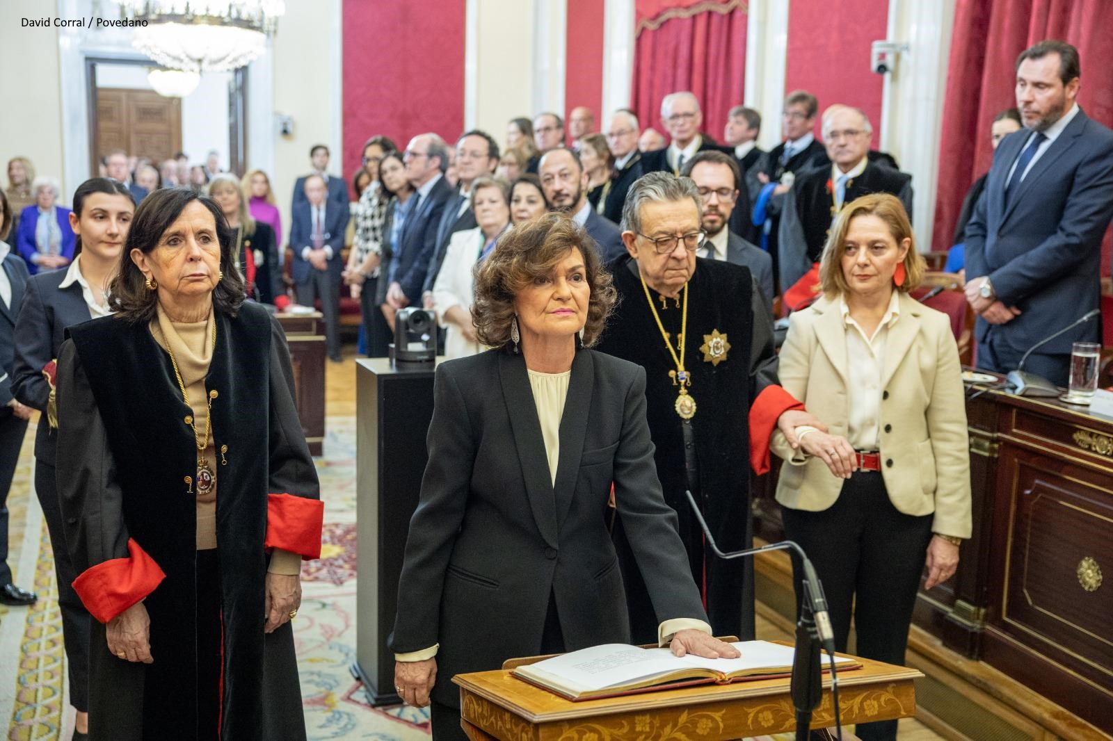 Ángel Gabilondo asiste a la toma de posesión de Carmen Calvo como presidenta del Consejo de Estado