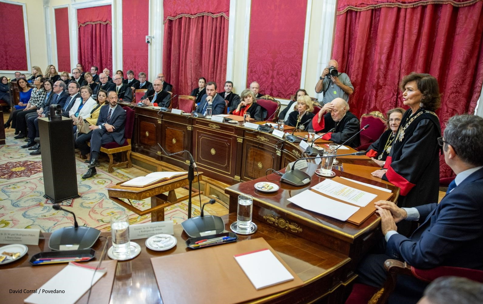Ángel Gabilondo asiste a la toma de posesión de Carmen Calvo como presidenta del Consejo de Estado