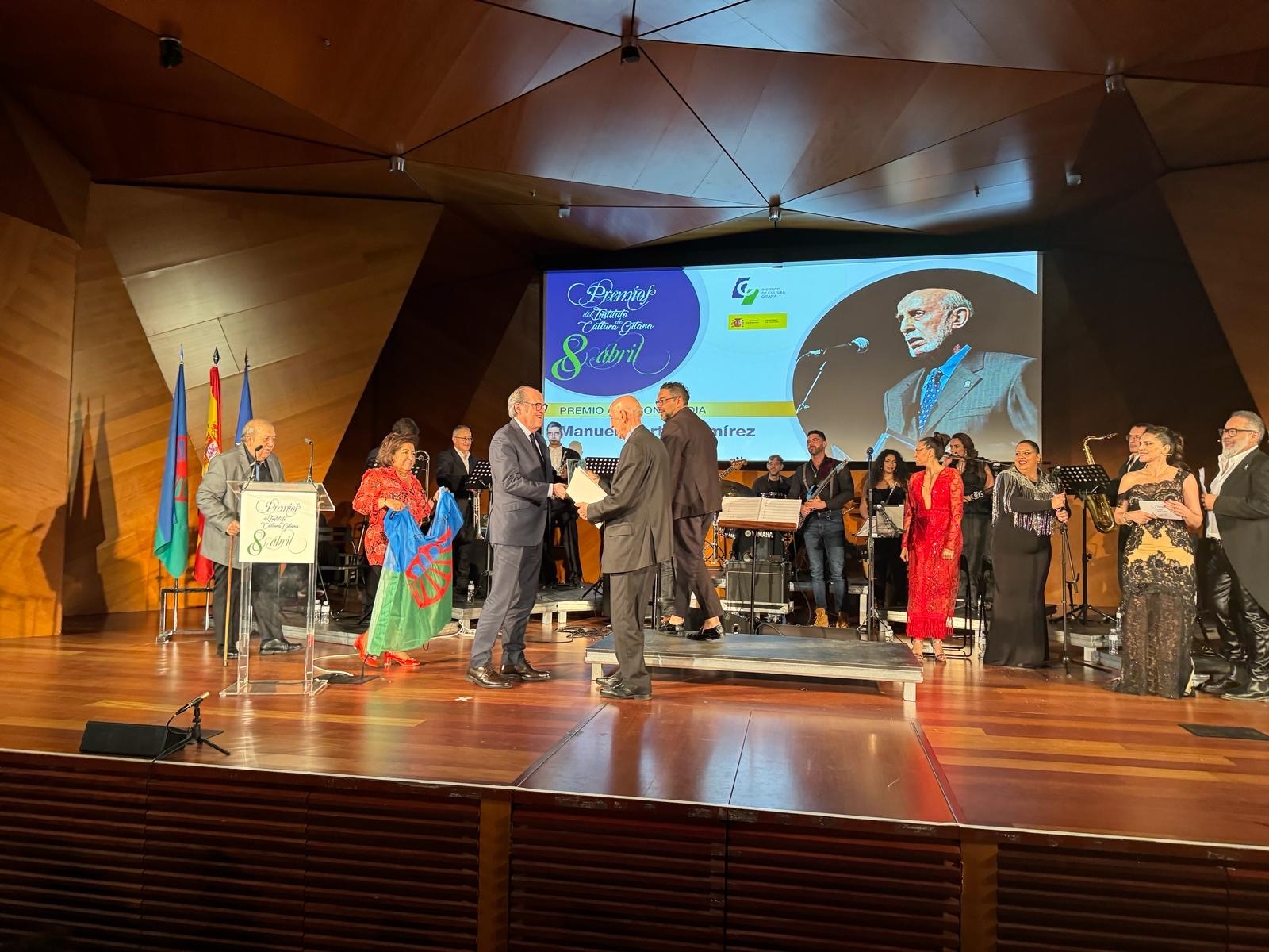 Entrega de los premios del Instituto de Cultura Gitana