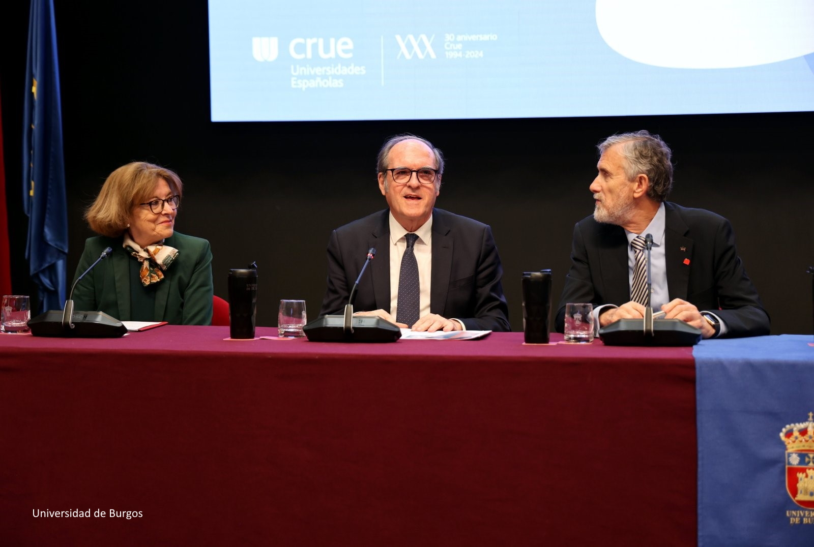 Conferencia en la Universidad de Burgos