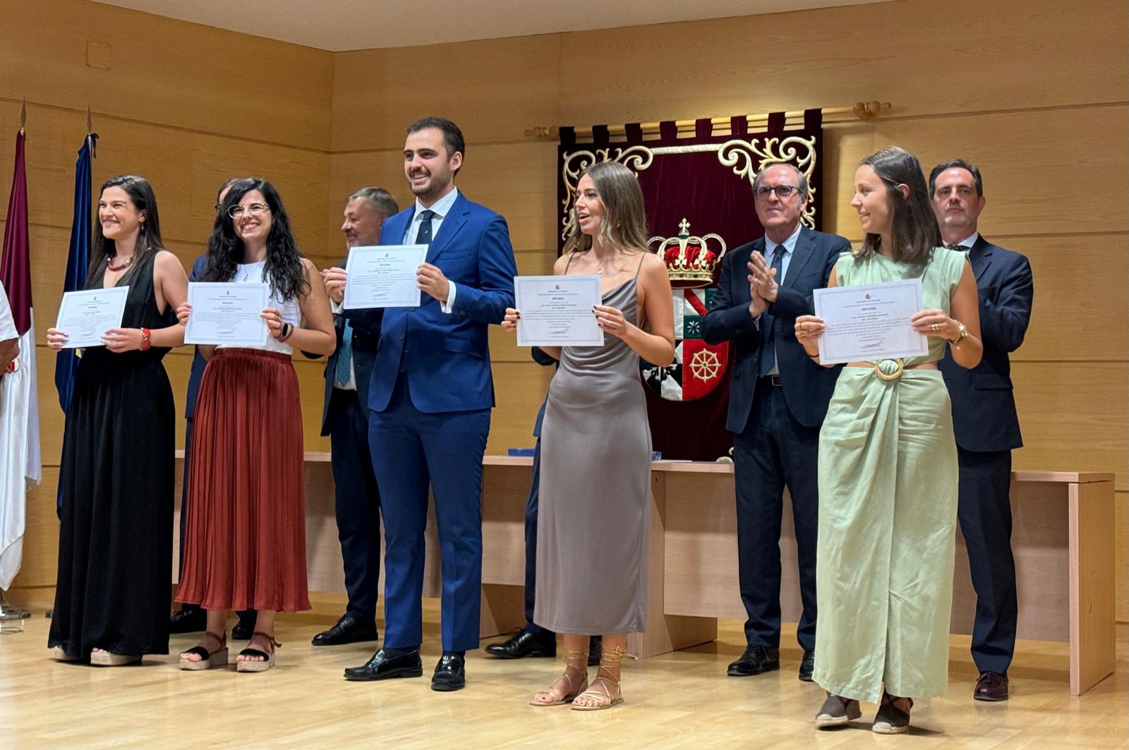 Entrega de diplomas de la formación del Cuerpo Superior de Técnicos de Instituciones Penitenciarias