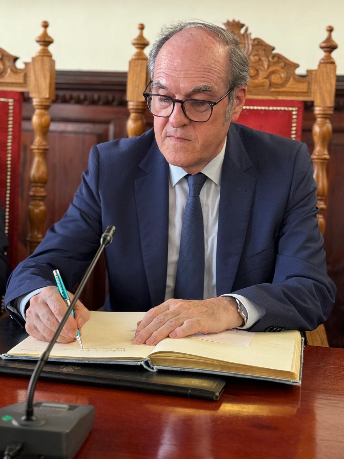 Visita institucional del defensor del Pueblo, Ángel Gabilondo, a Canarias