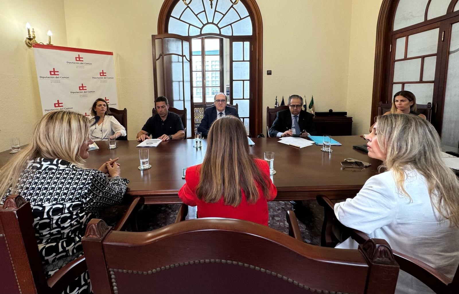 Visita institucional del defensor del Pueblo, Ángel Gabilondo, a Canarias