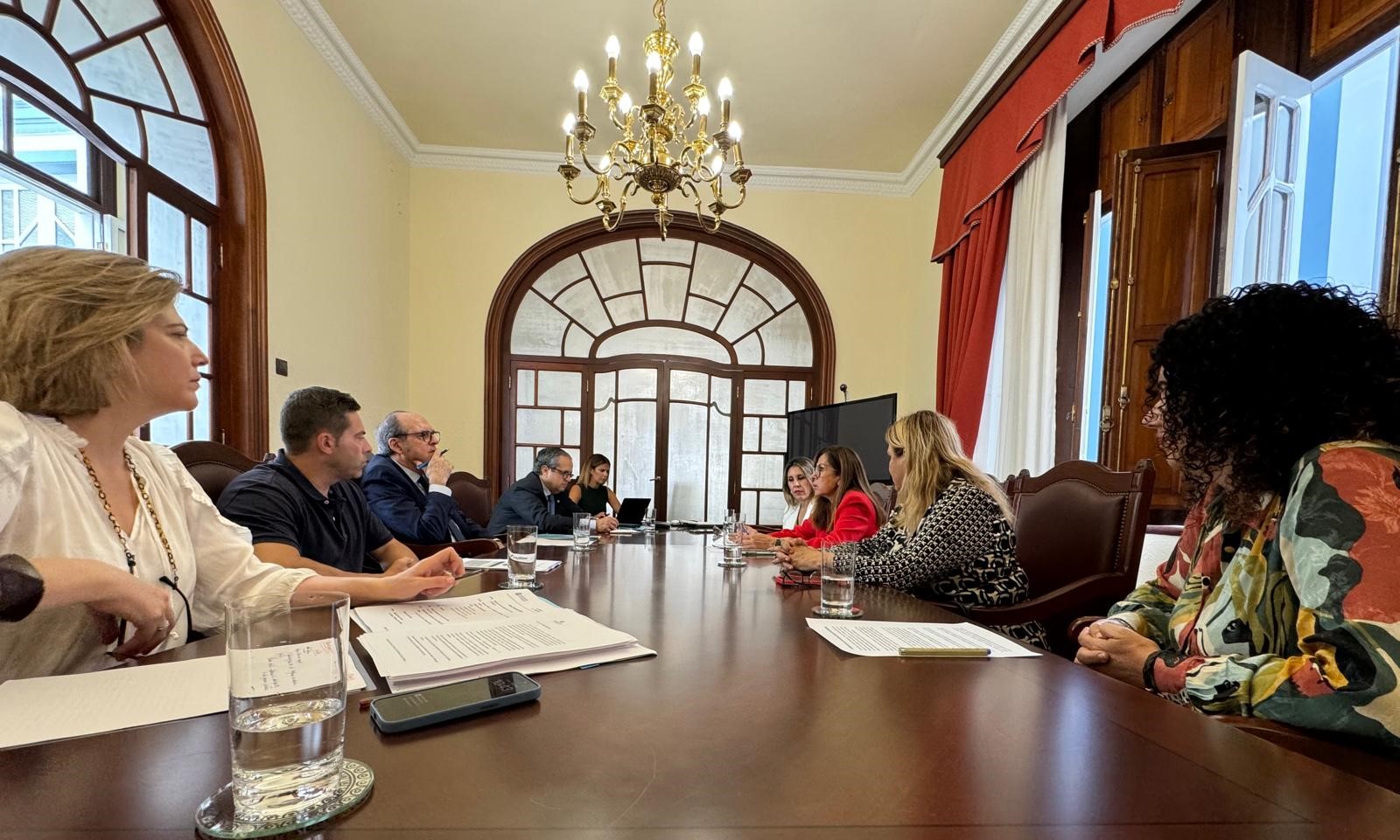 Visita institucional del defensor del Pueblo, Ángel Gabilondo, a Canarias