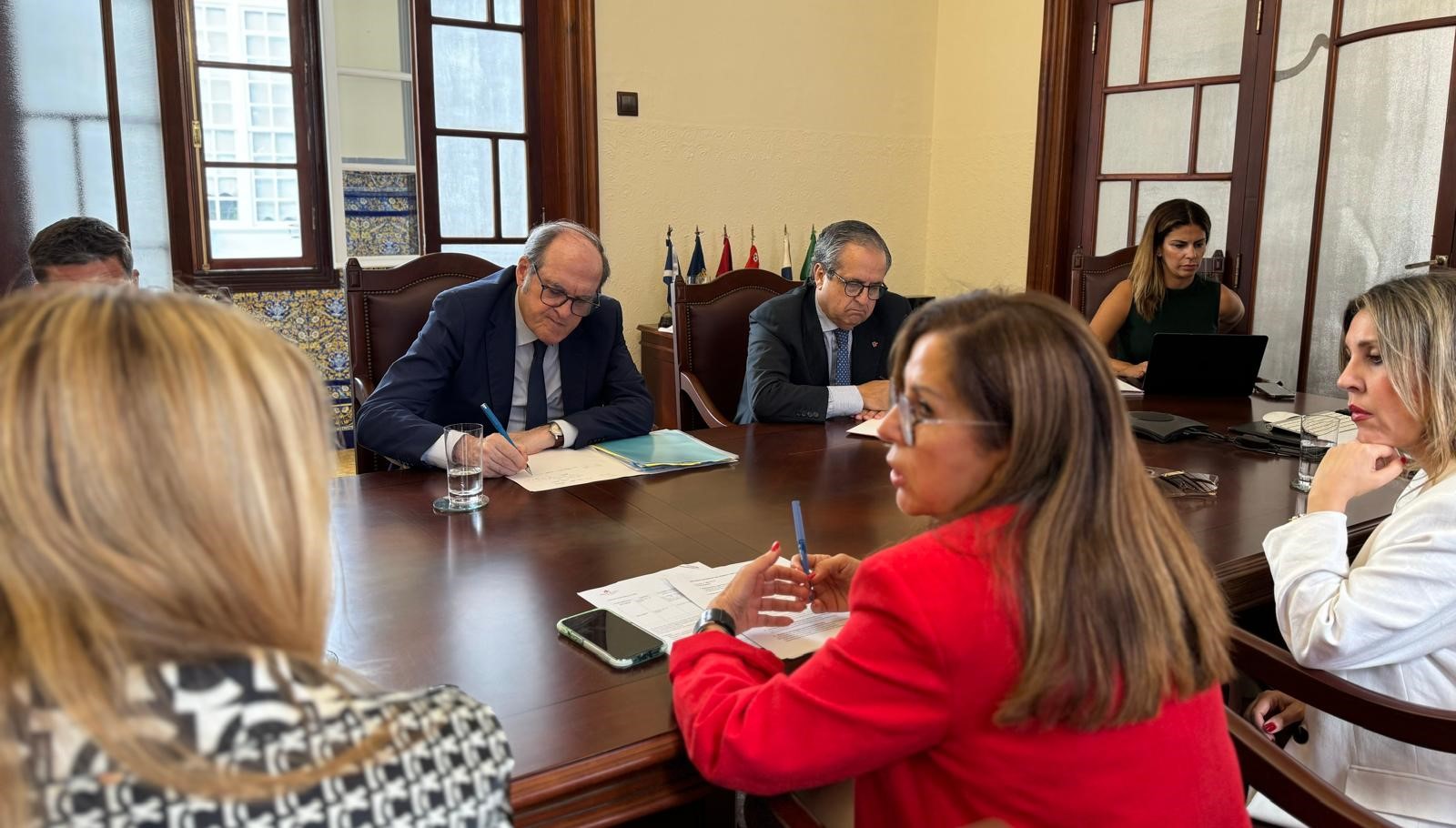 Visita institucional del defensor del Pueblo, Ángel Gabilondo, a Canarias