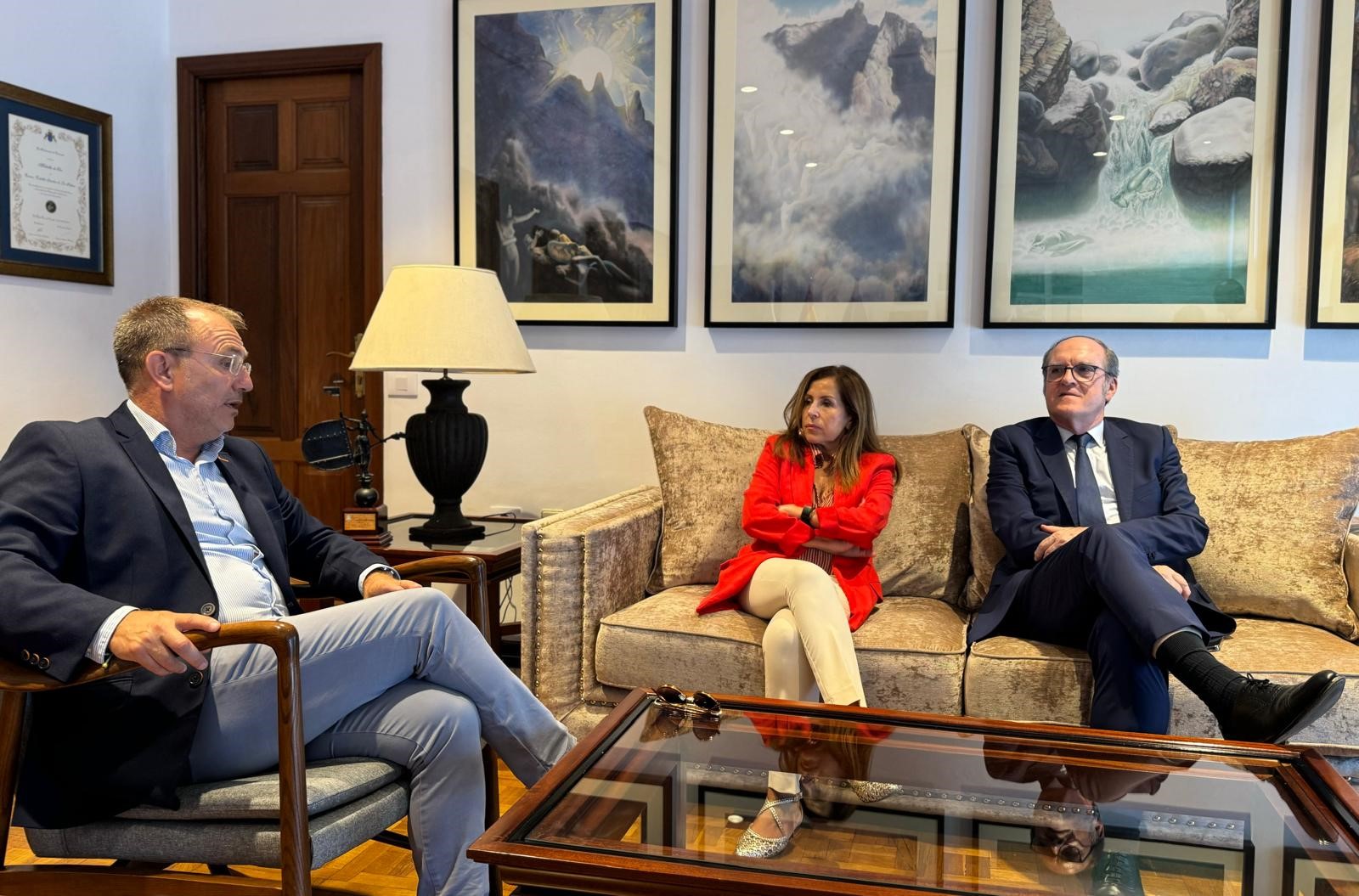 Visita institucional del defensor del Pueblo, Ángel Gabilondo, a Canarias