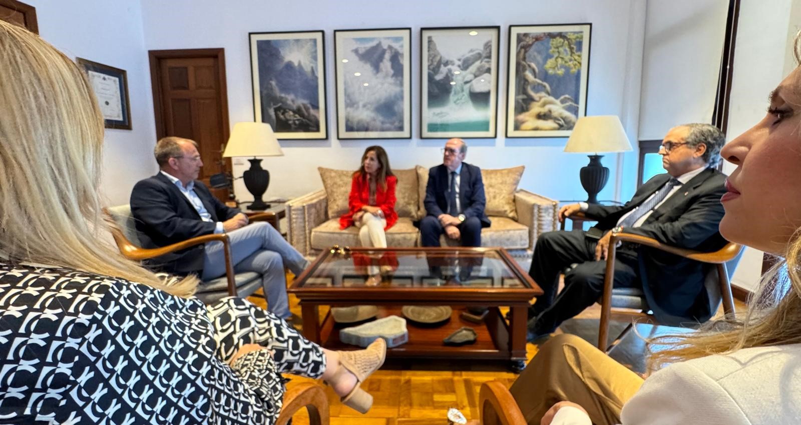 Visita institucional del defensor del Pueblo, Ángel Gabilondo, a Canarias