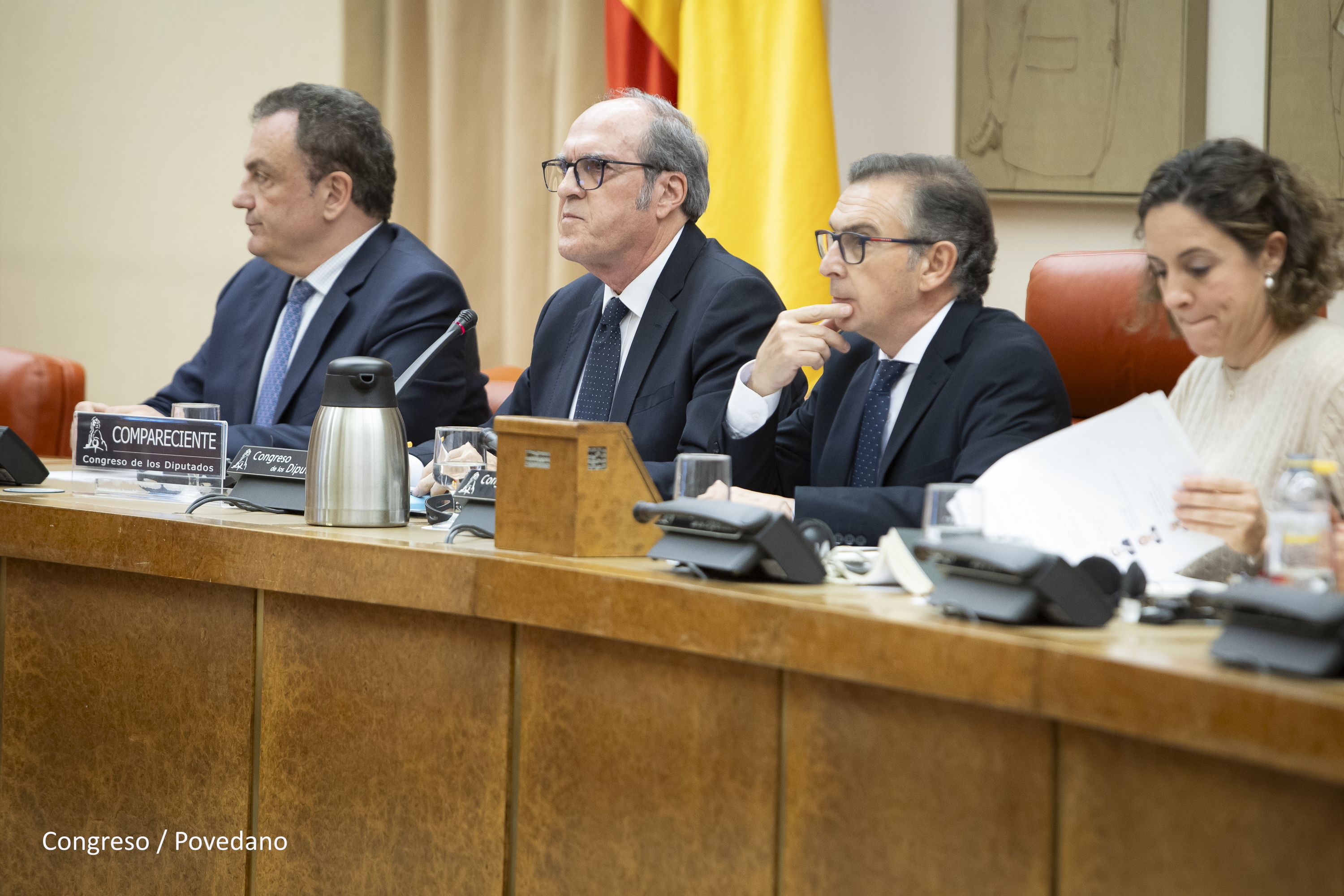 Ángel Gabilondo comparece ante la Comisión Mixta Congreso-Senado de Relaciones con el Defensor del Pueblo para explicar la no interposición de recurso de inconstitucionalidad contra la Ley de amnistía