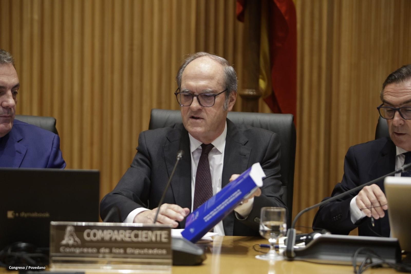 El Defensor del Pueblo, Ángel Gabilondo, presenta en la Comisión Mixta el informe sobre abusos en el ámbito de la Iglesia católica