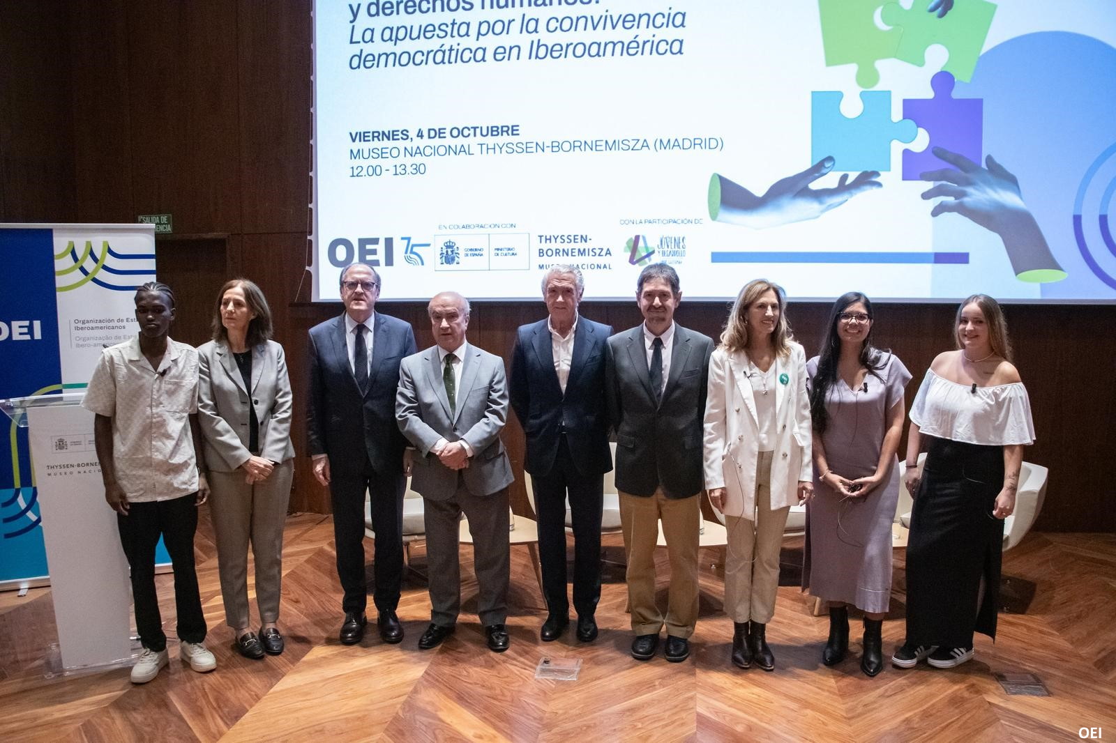 El Defensor del Pueblo, Ángel Gabilondo en una jornada organizada por la OEI