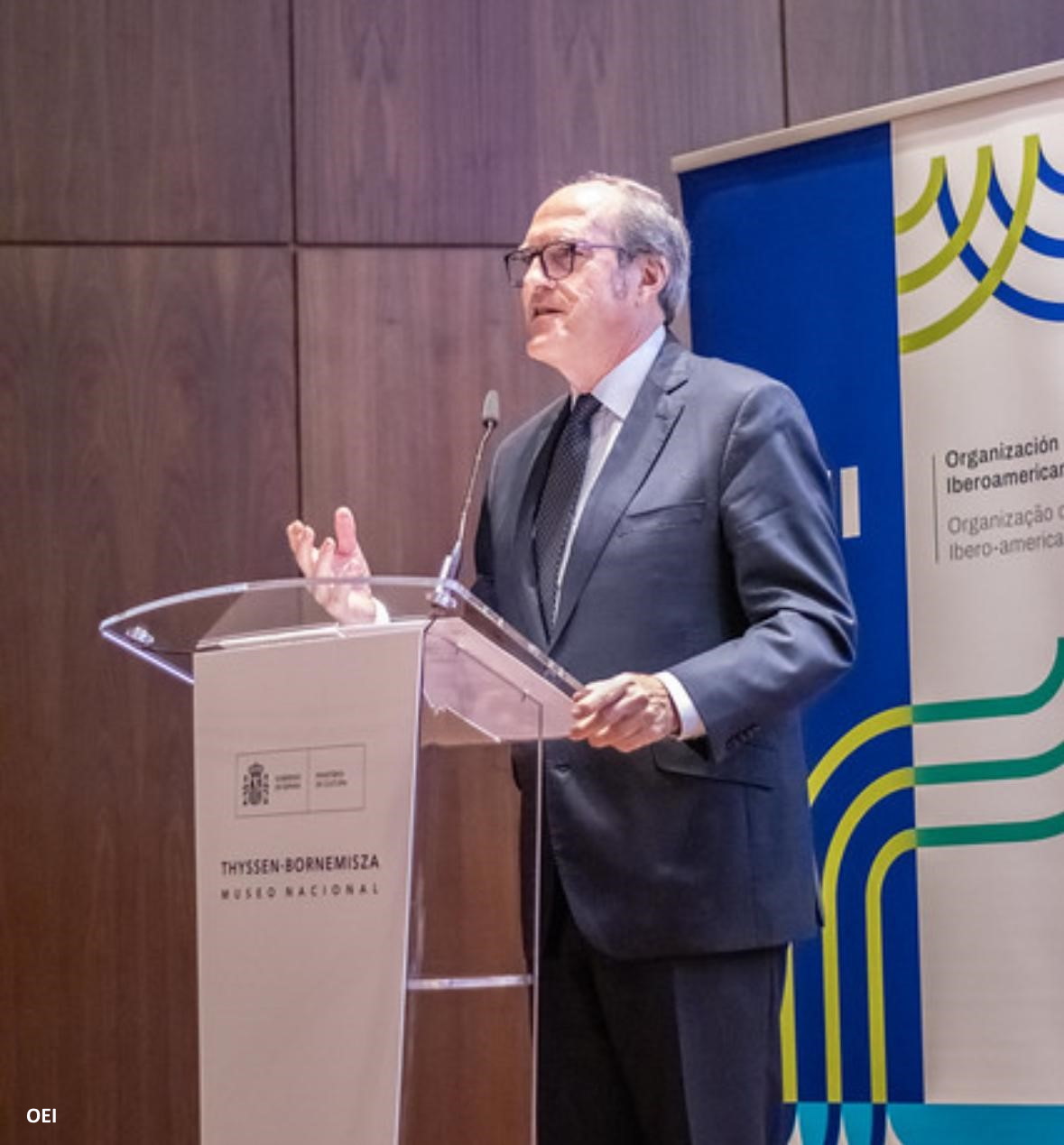 El Defensor del Pueblo, Ángel Gabilondo en una jornada organizada por la OEI