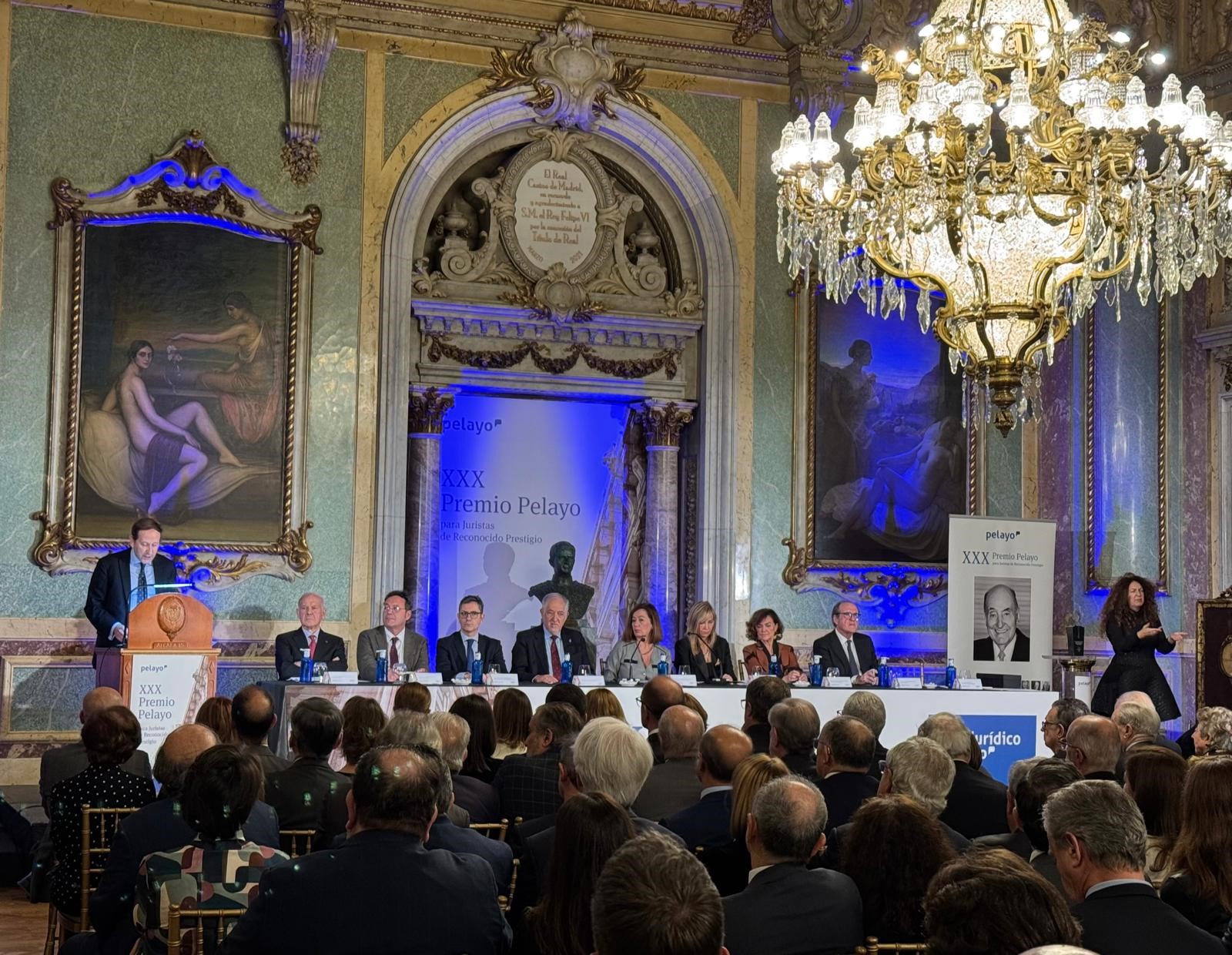 Ángel Gabilondo asiste a la XXX edición del Premio Pelayo para Juristas de Reconocido Prestigio
