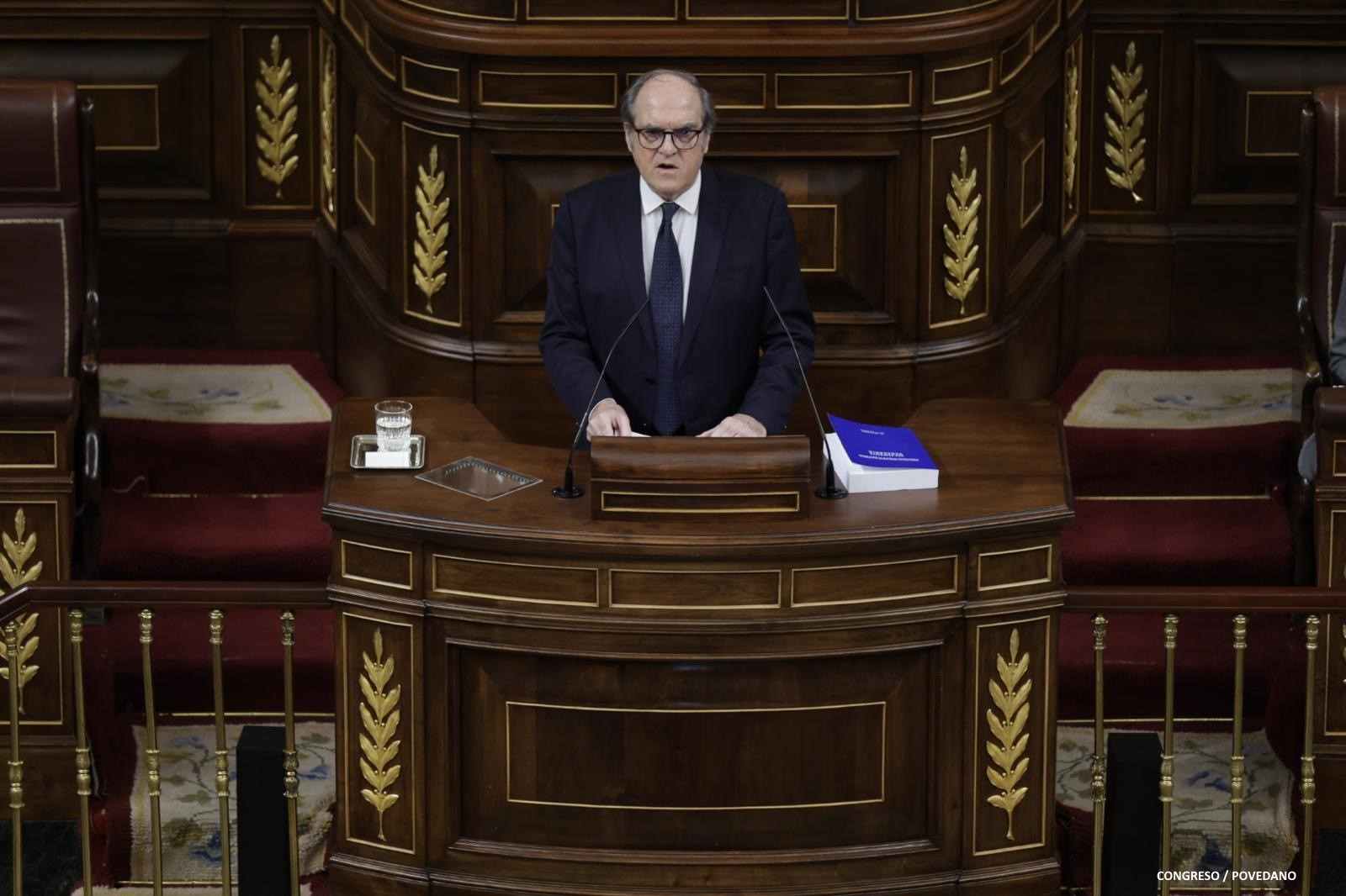 El Defensor del Pueblo, Ángel Gabilondo, presenta el Informe sobre abusos sexuales en el ámbito de la Iglesia en el Pleno del Congreso