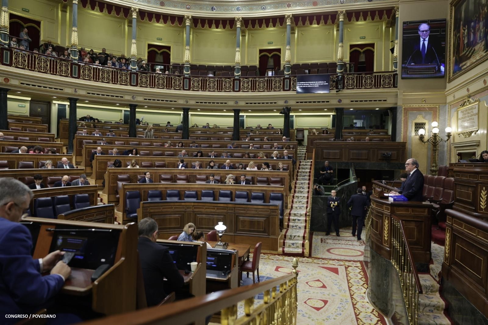El Defensor del Pueblo, Ángel Gabilondo, presenta el Informe sobre abusos sexuales en el ámbito de la Iglesia en el Pleno del Congreso