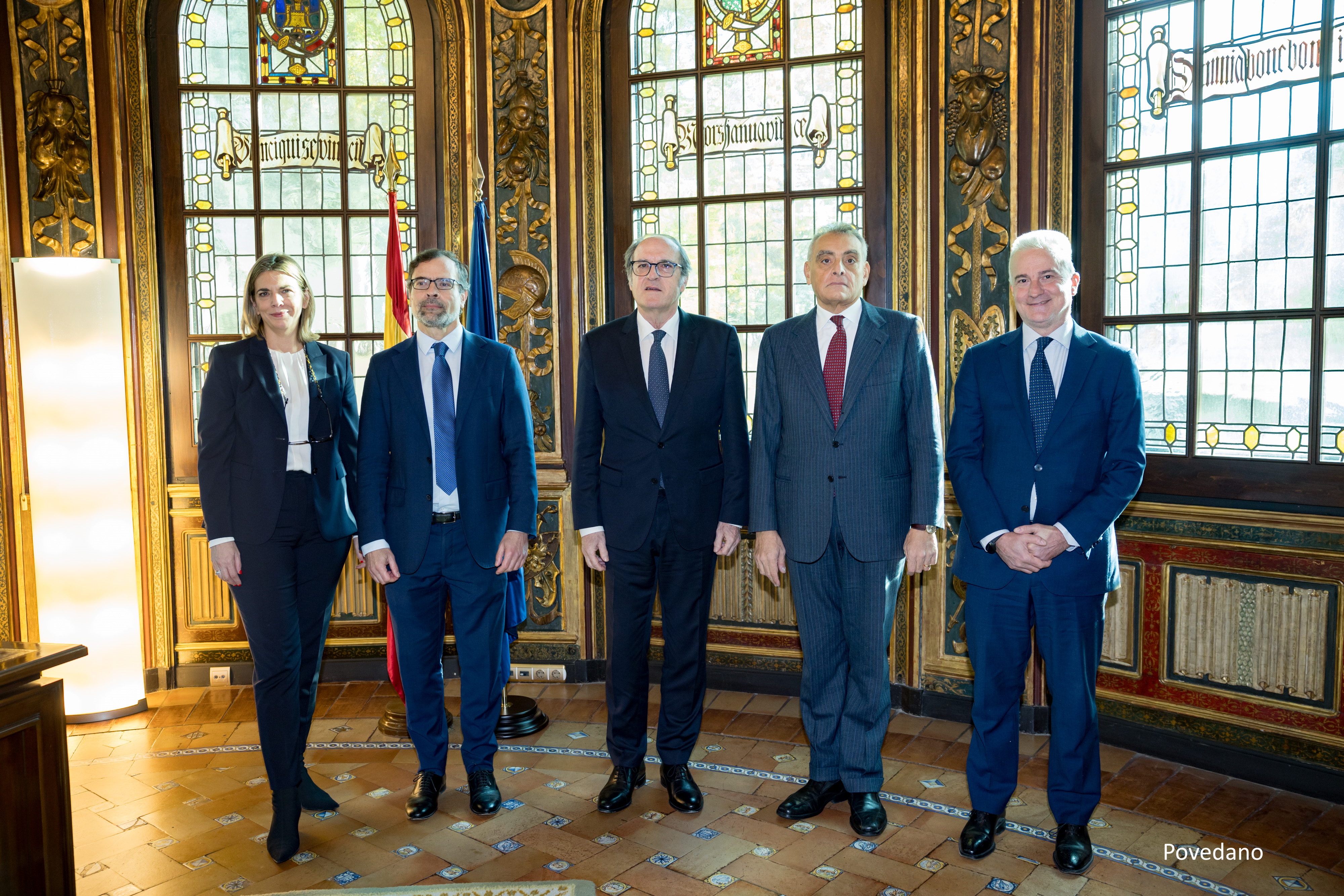 Ángel Gabilondo se reúne con el embajador de Italia en España, Giuseppe Buccino