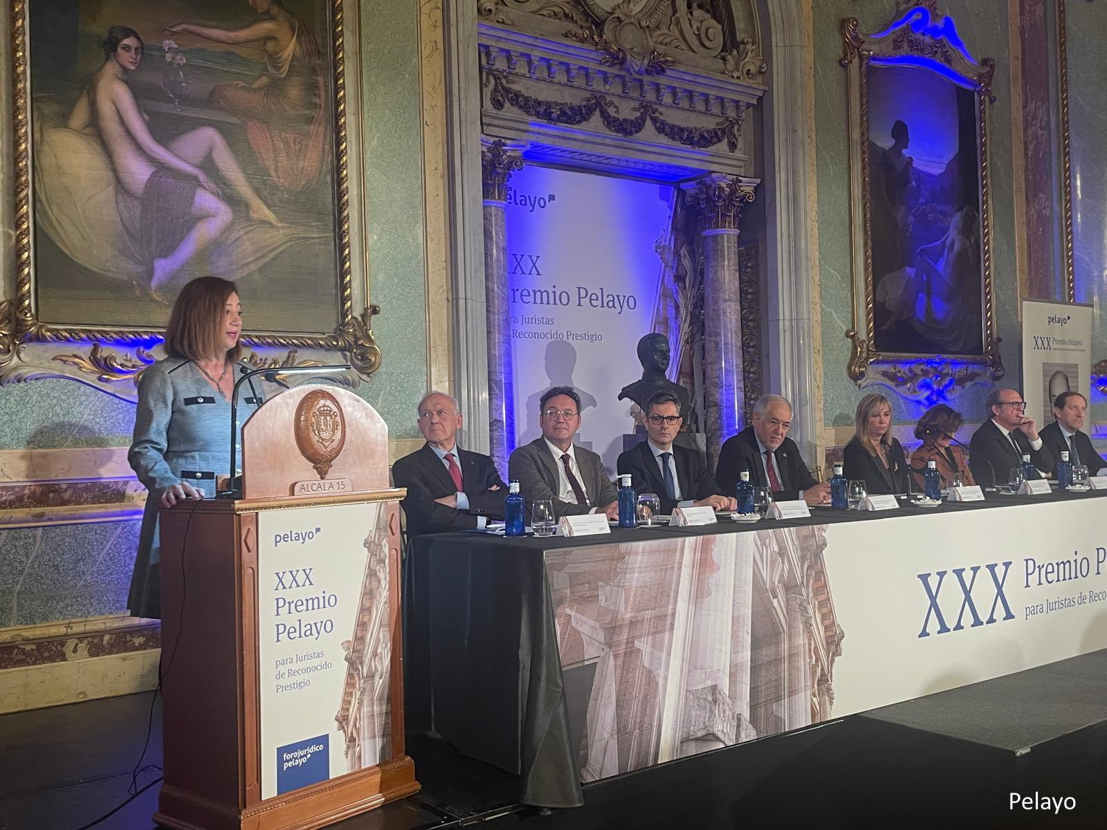 Ángel Gabilondo asiste a la XXX edición del Premio Pelayo para Juristas de Reconocido Prestigio