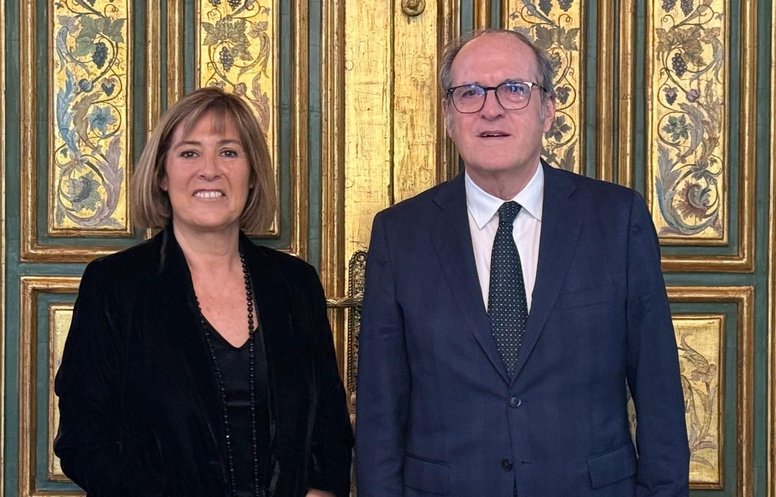 El Defensor del Pueblo, Ángel Gabilondo y la delegada del Govern en Madrid, Núria Marín