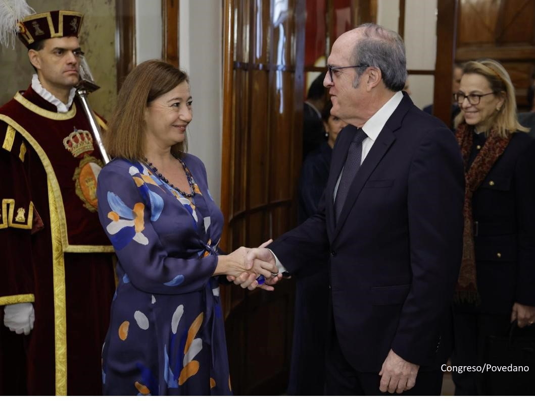 El Defensor del Pueblo, Ángel Gabilondo, asiste al acto institucional en el Congreso por el Día de la Constitución